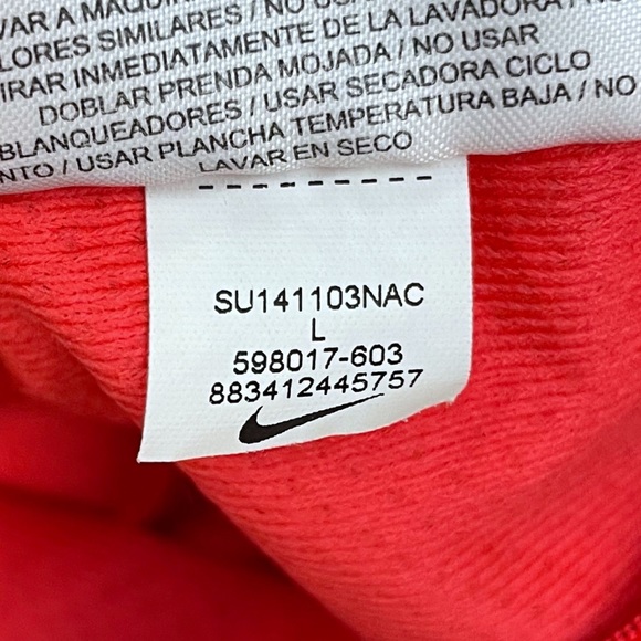 Nike Academy Shorts Pink White 598017-603 Dri-Fit Large Soccer Fitness Training - Picture 11 of 13